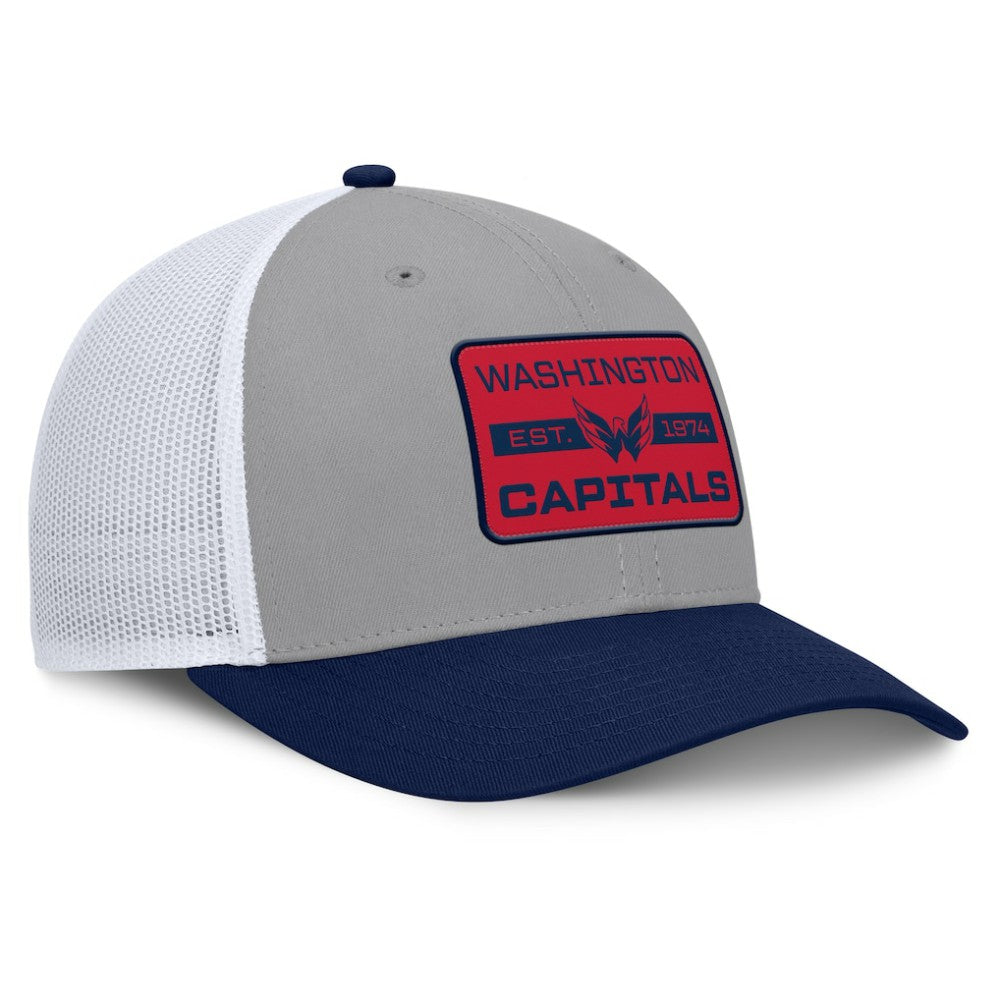 Washington Capitals Fanatics Fundamental Adapt Trucker Adjustable Hat Online