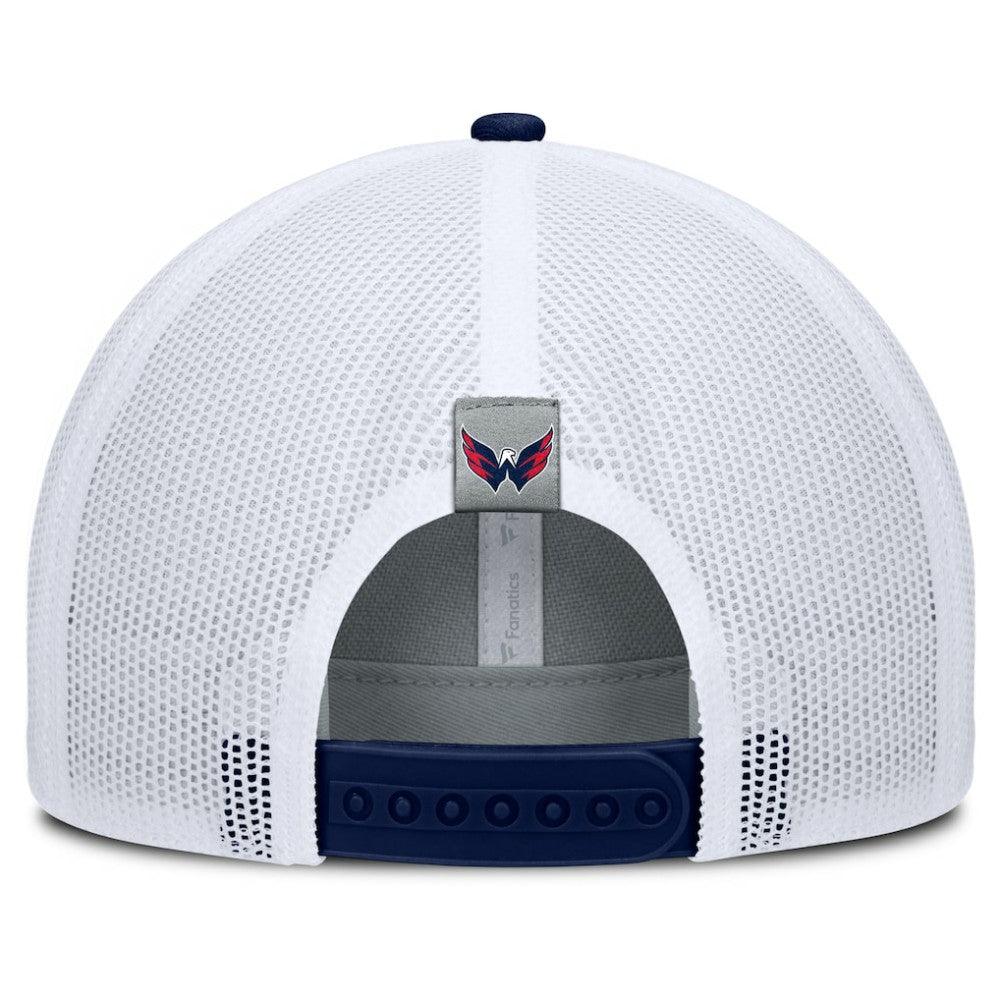 Washington Capitals Fanatics Fundamental Adapt Trucker Adjustable Hat Online