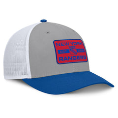 New York Rangers Fanatics Fundamental Adapt Trucker Adjustable Hat Sale