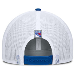 New York Rangers Fanatics Fundamental Adapt Trucker Adjustable Hat Sale