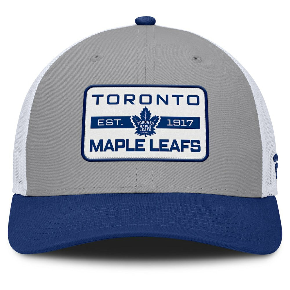 Toronto Maple Leafs Fanatics Fundamental Adapt Trucker Adjustable Hat Sale
