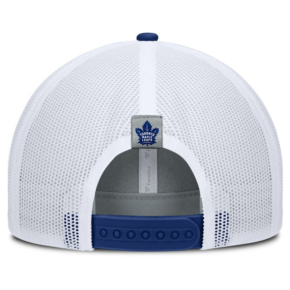 Toronto Maple Leafs Fanatics Fundamental Adapt Trucker Adjustable Hat Sale