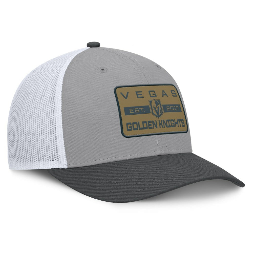 Vegas Golden Knights Fanatics Fundamental Adapt Trucker Adjustable Hat Online