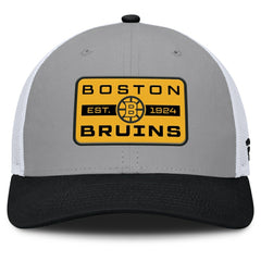 Boston Bruins Fanatics Fundamental Adapt Trucker Adjustable Hat Sale