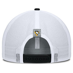 Pittsburgh Penguins Fanatics Fundamental Adapt Trucker Adjustable Hat Sale