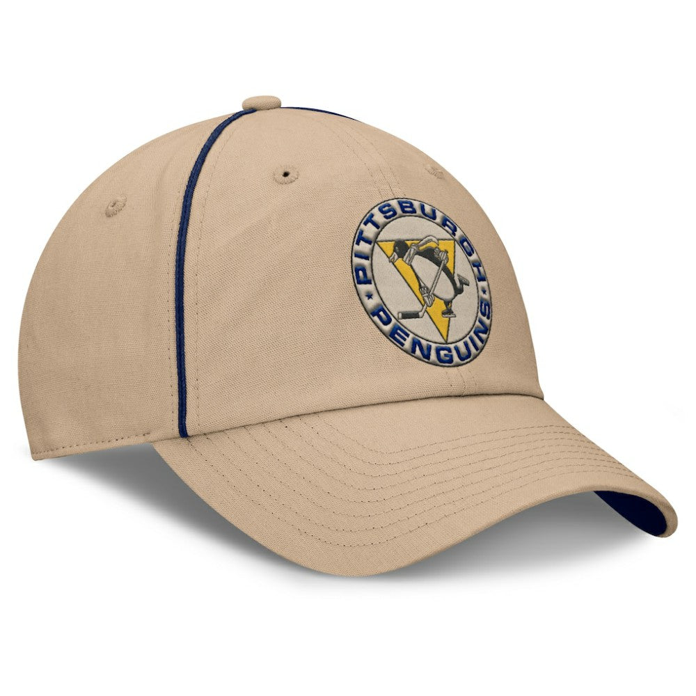 Pittsburgh Penguins Fanatics Heritage Setoff Adjustable Hat For Sale