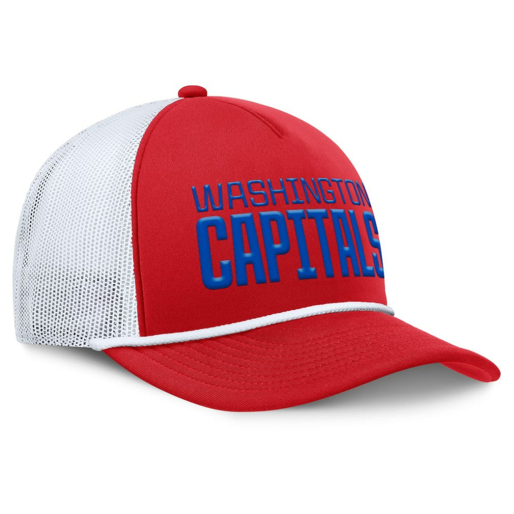 Washington Capitals Fanatics Heritage Dutch A-Frame Trucker Adjustable Hat For Sale