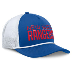New York Rangers Fanatics Heritage Dutch A-Frame Trucker Adjustable Hat Online