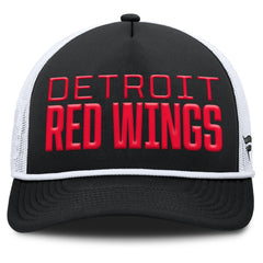 Detroit Red Wings Fanatics Heritage Dutch A-Frame Trucker Adjustable Hat For Sale