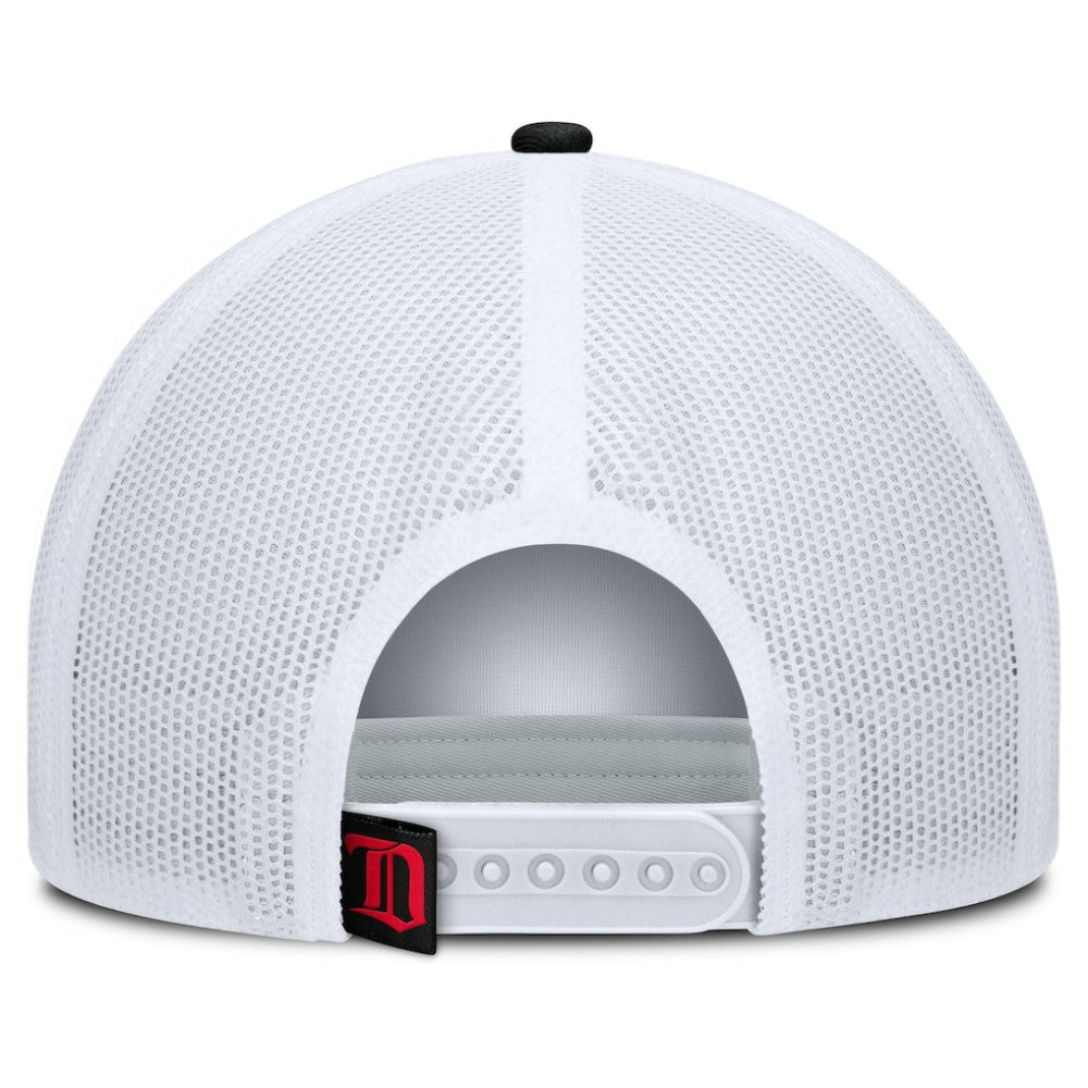 Detroit Red Wings Fanatics Heritage Dutch A-Frame Trucker Adjustable Hat For Sale