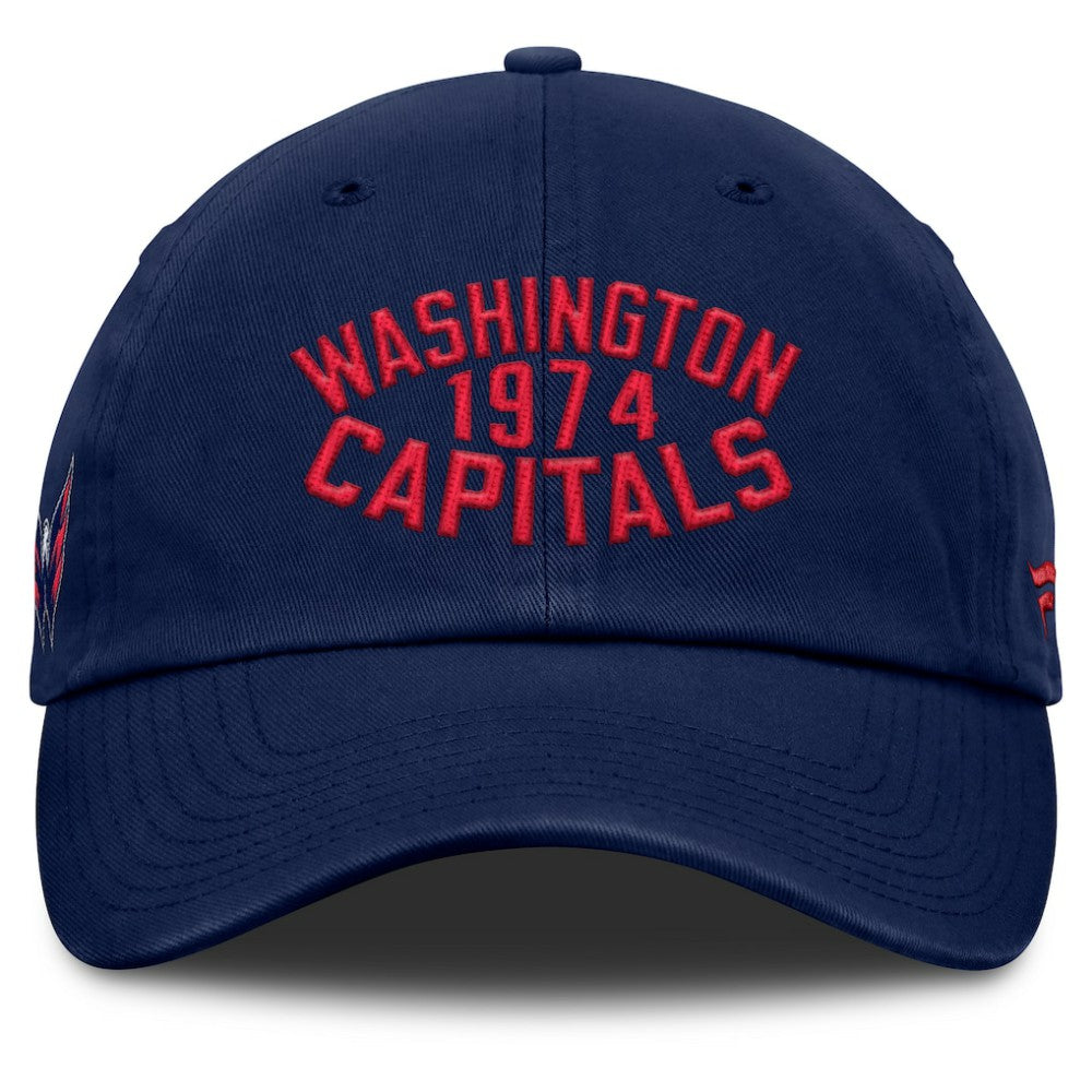 Washington Capitals Fanatics Fundamentals Archer Adjustable Hat Outlet