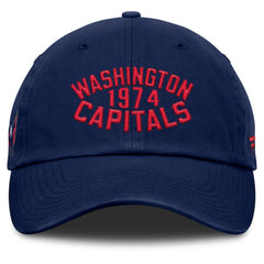 Washington Capitals Fanatics Fundamentals Archer Adjustable Hat Outlet