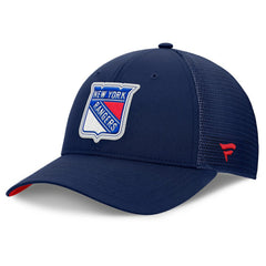 New York Rangers Fanatics Authentic Pro Home Ice Trucker Adjustable Hat Online