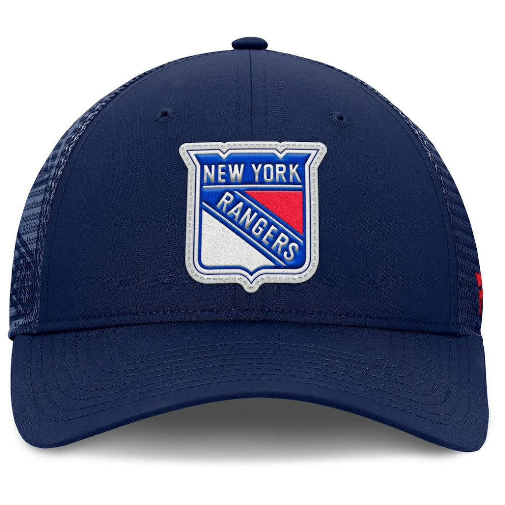 New York Rangers Fanatics Authentic Pro Home Ice Trucker Adjustable Hat Online