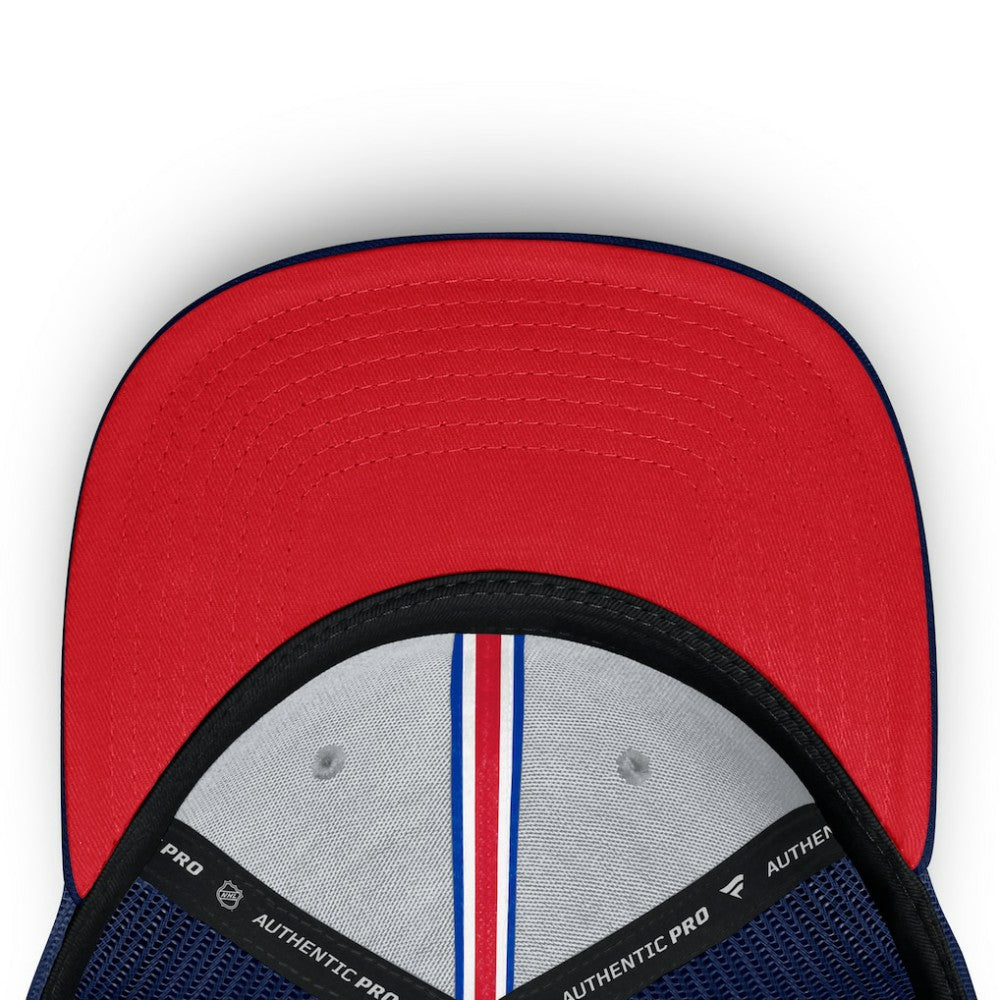 New York Rangers Fanatics Authentic Pro Home Ice Trucker Adjustable Hat Online