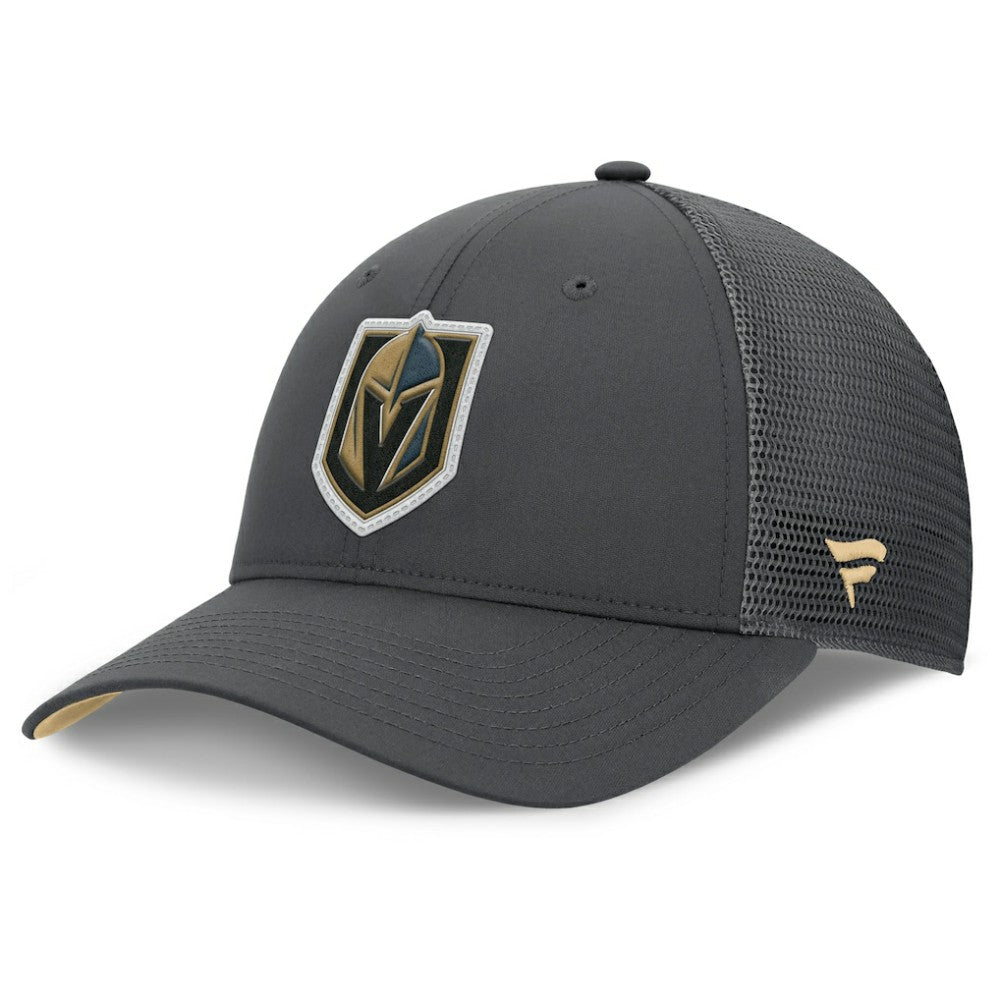 Vegas Golden Knights Fanatics Authentic Pro Home Ice Trucker Adjustable Hat Online