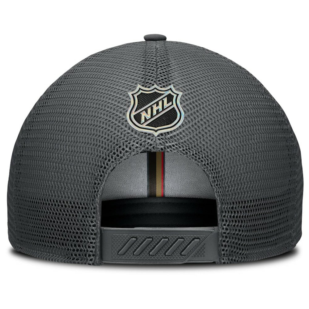 Vegas Golden Knights Fanatics Authentic Pro Home Ice Trucker Adjustable Hat Online