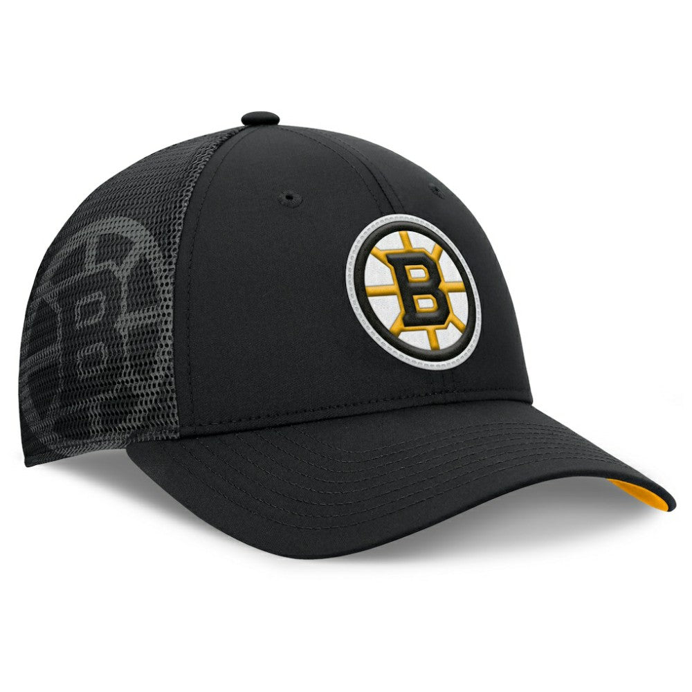 Boston Bruins Fanatics Authentic Pro Home Ice Trucker Adjustable Hat On Sale