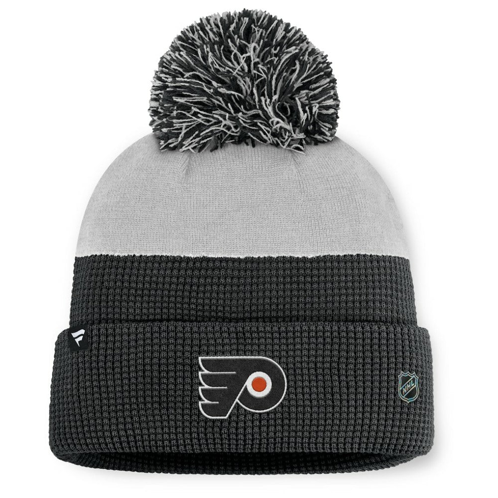Philadelphia Flyers Fanatics Authentic Pro Home Ice Cuffed Knit Hat with Pom Discount