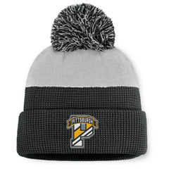Pittsburgh Penguins Fanatics Authentic Pro Home Ice Cuffed Knit Hat with Pom Online