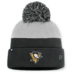 Pittsburgh Penguins Fanatics Authentic Pro Home Ice Cuffed Knit Hat with Pom Online