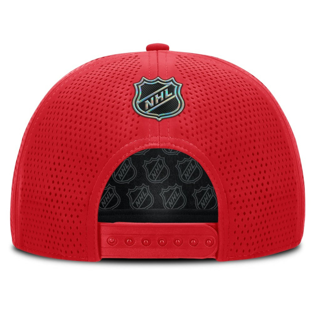 Detroit Red Wings Fanatics Centennial Pinched Front Adjustable Hat For Sale