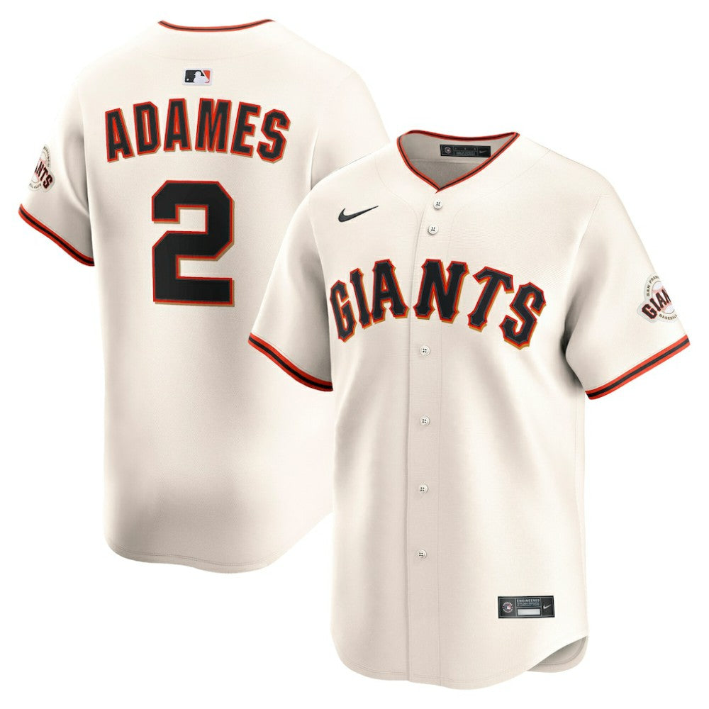 Willy Adames San Francisco Giants Nike Home Limited Player Jersey | MLB On Sale