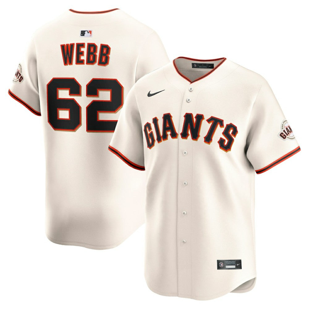 Logan Webb San Francisco Giants Nike Home Limited Player Jersey | MLB Sale