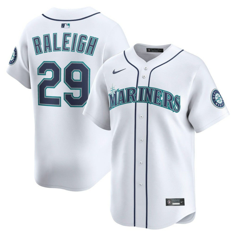 Cal Raleigh Seattle Mariners Nike Home Limited Player Jersey | MLB On Sale
