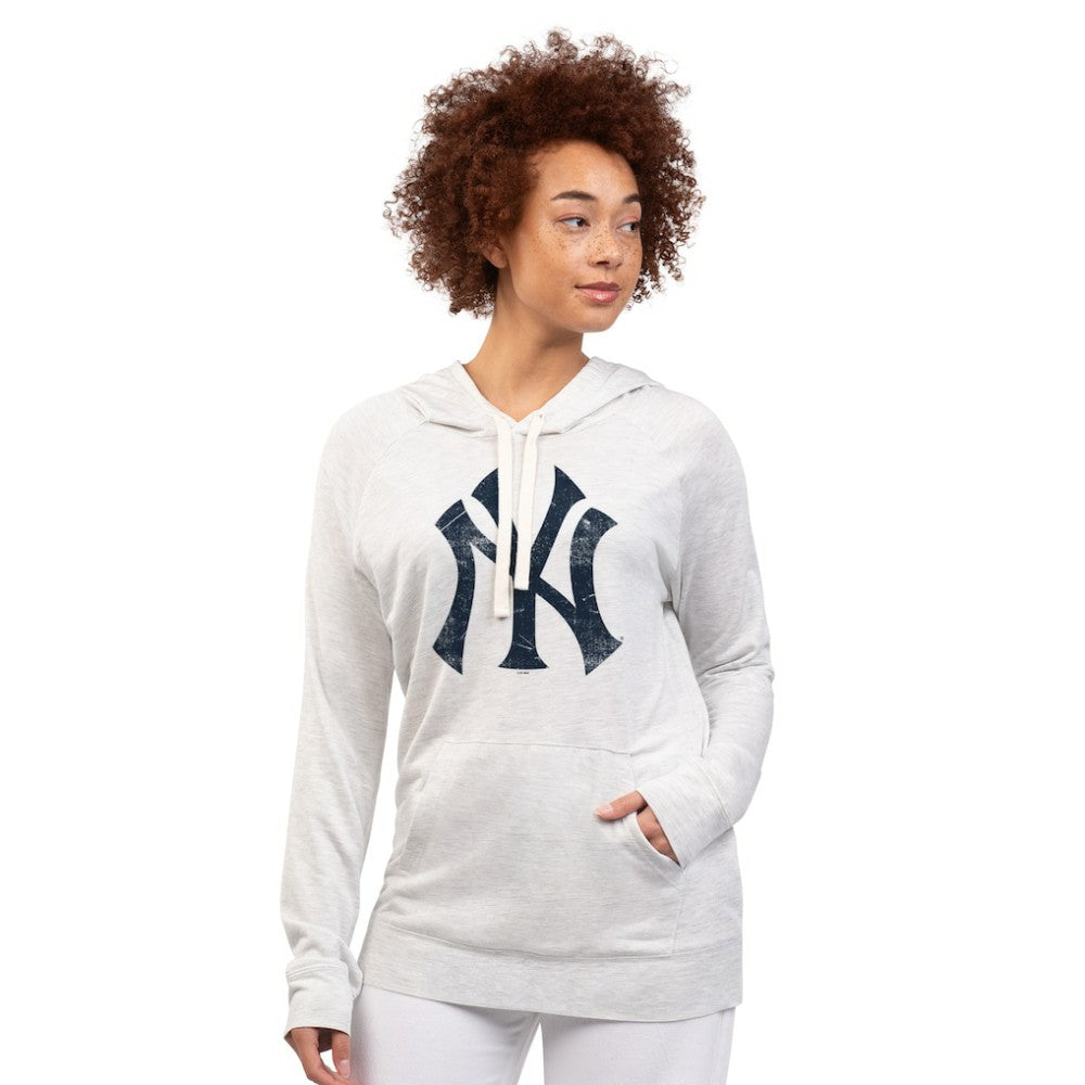 New York Yankees G-III 4Her by Carl Banks Women's Pregame Pullover Hoodie | MLB Discount