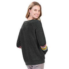 Philadelphia Phillies G-III 4Her by Carl Banks Women's Allana Stripe Pullover Sweatshirt | MLB Outlet