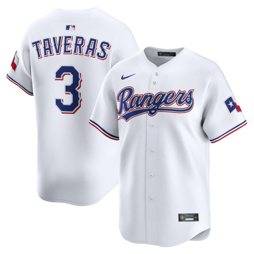Leody Taveras Texas Rangers Nike Home Limited Player Jersey | MLB For sale