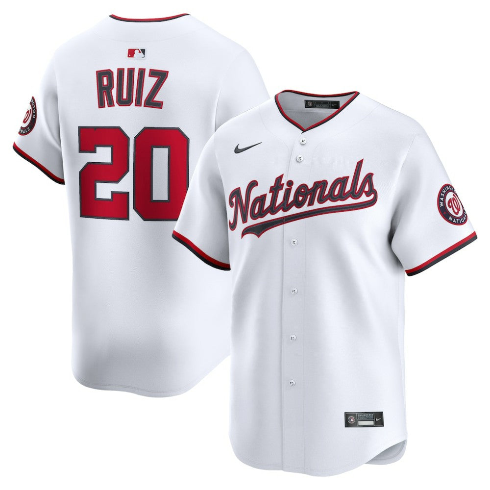 Keibert Ruiz Washington Nationals Nike Home Limited Player Jersey | MLB New