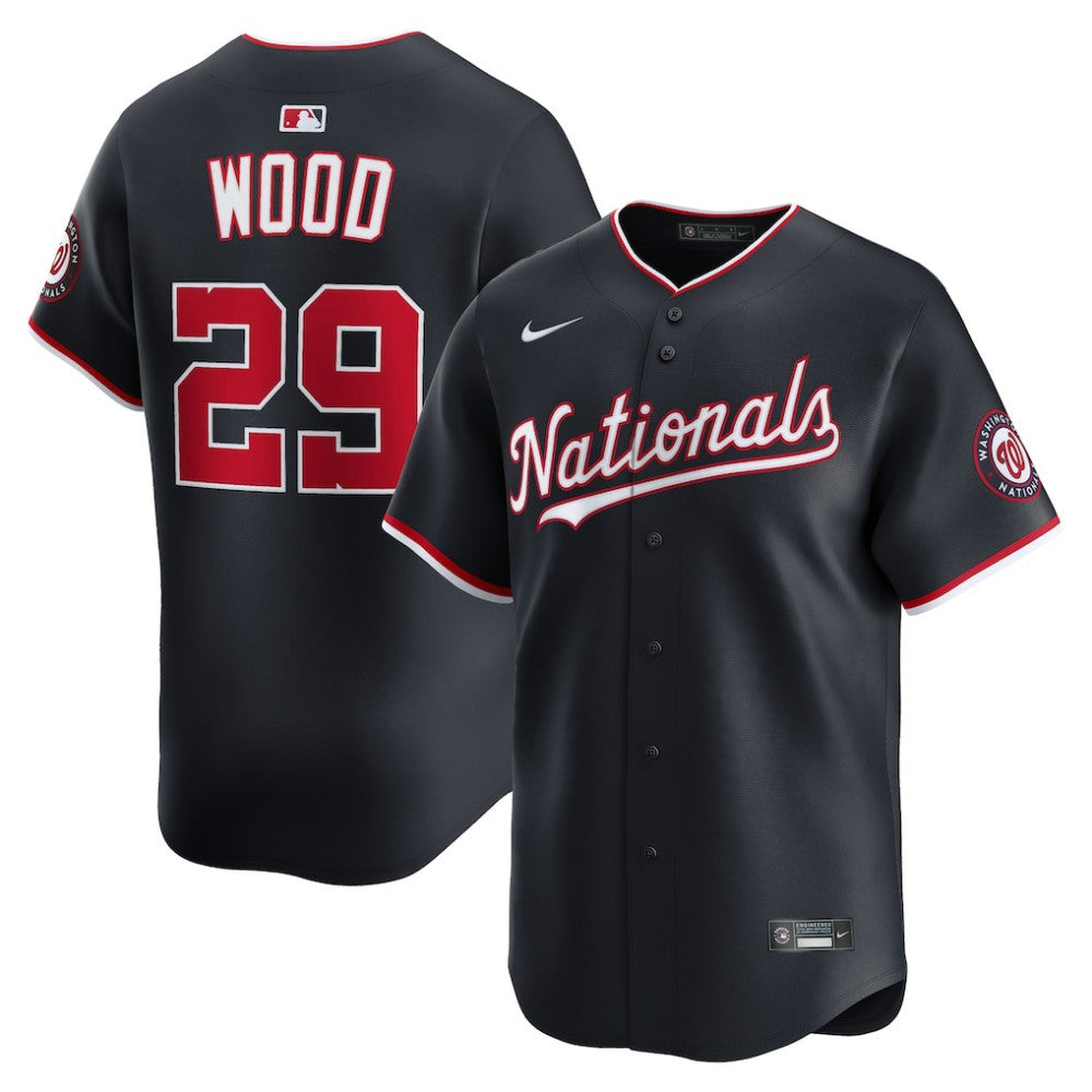 James Wood Washington Nationals Nike Alternate Limited Player Jersey | MLB Outlet