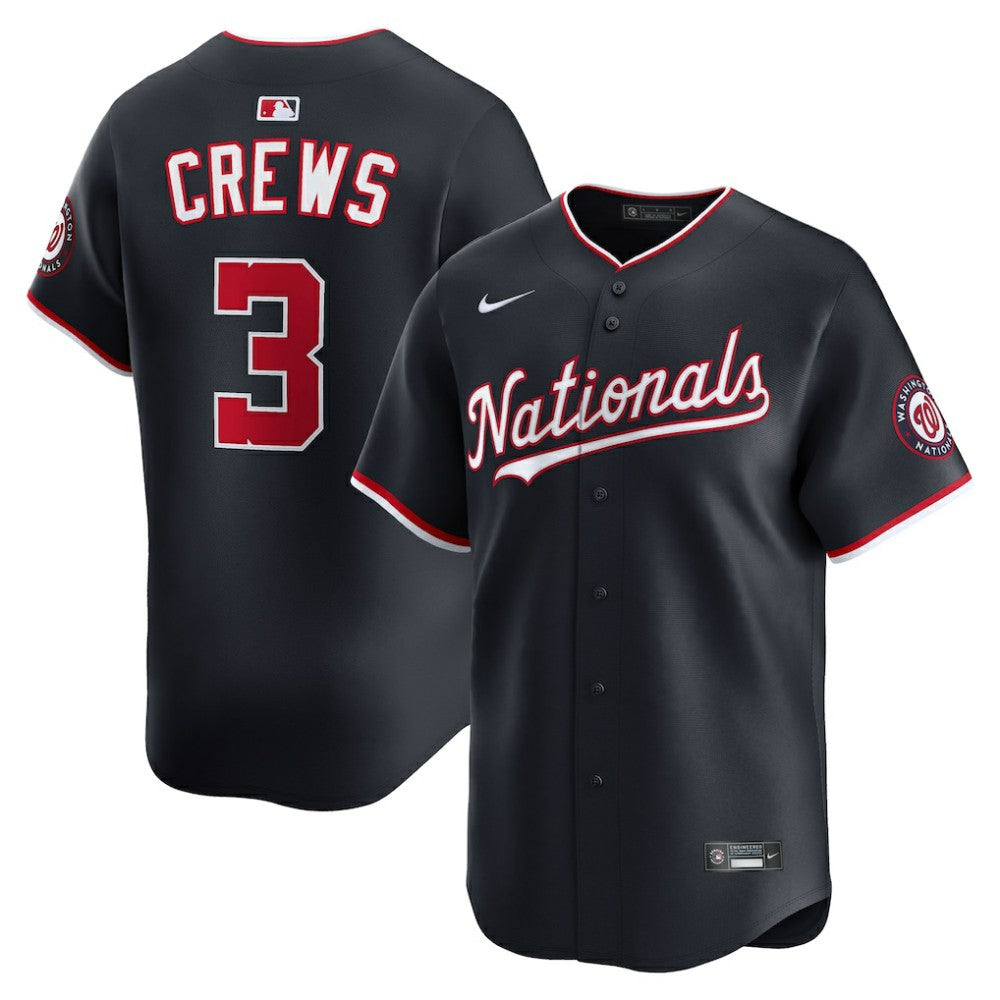 Dylan Crews Washington Nationals Nike Alternate Limited Jersey | MLB Near me