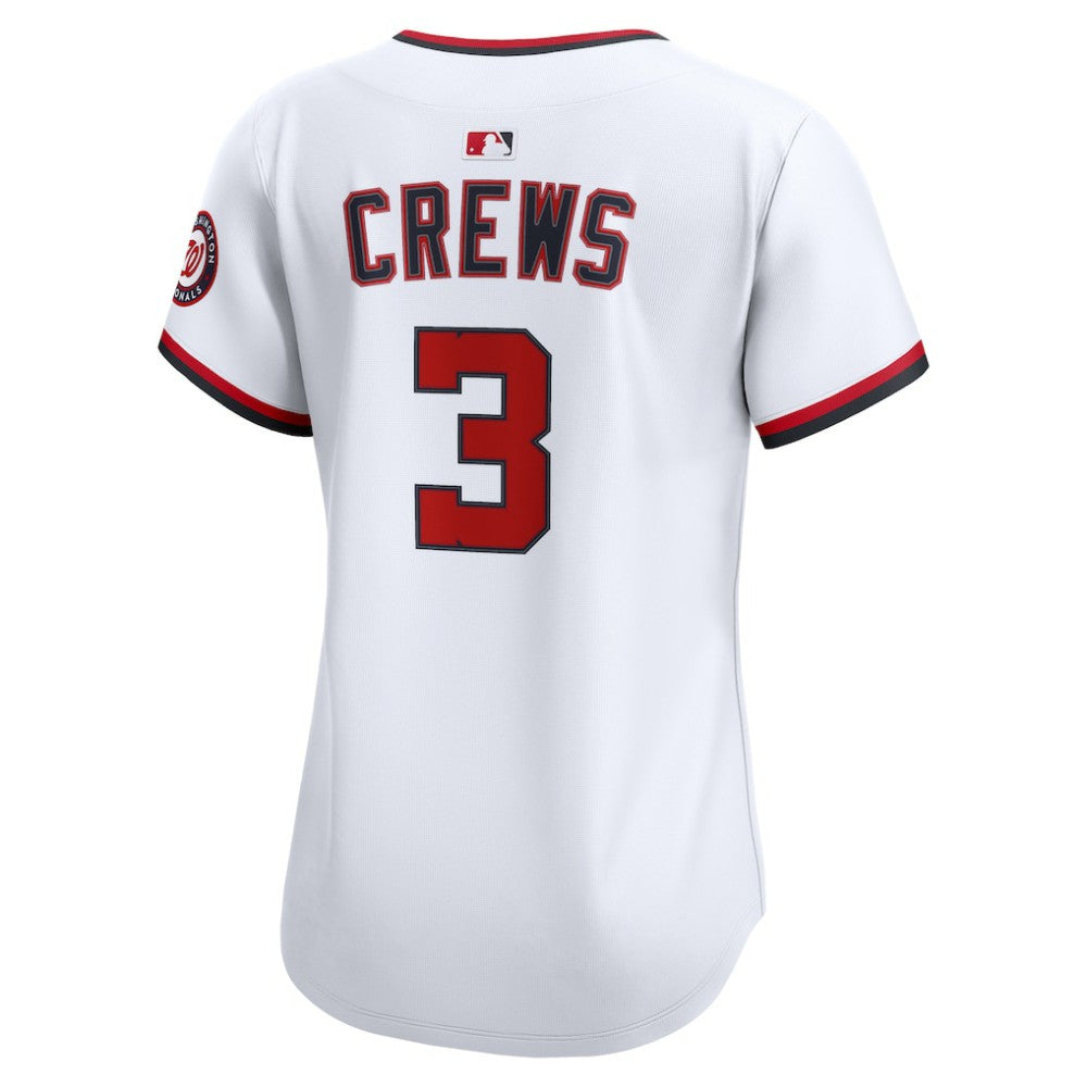 Dylan Crews Washington Nationals Nike Women's Home Limited Player Jersey | MLB On Sale