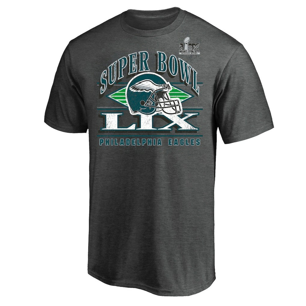 Philadelphia Eagles Fanatics Super Bowl LIX Big & Tall Our Pastime T-Shirt