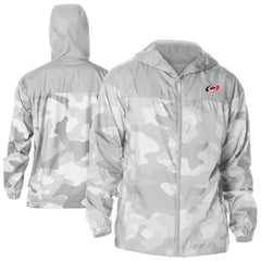Carolina Hurricanes Columbia Camo Flash Challenger Omni-Shade Full-Zip Hoodie Windbreaker Outlet