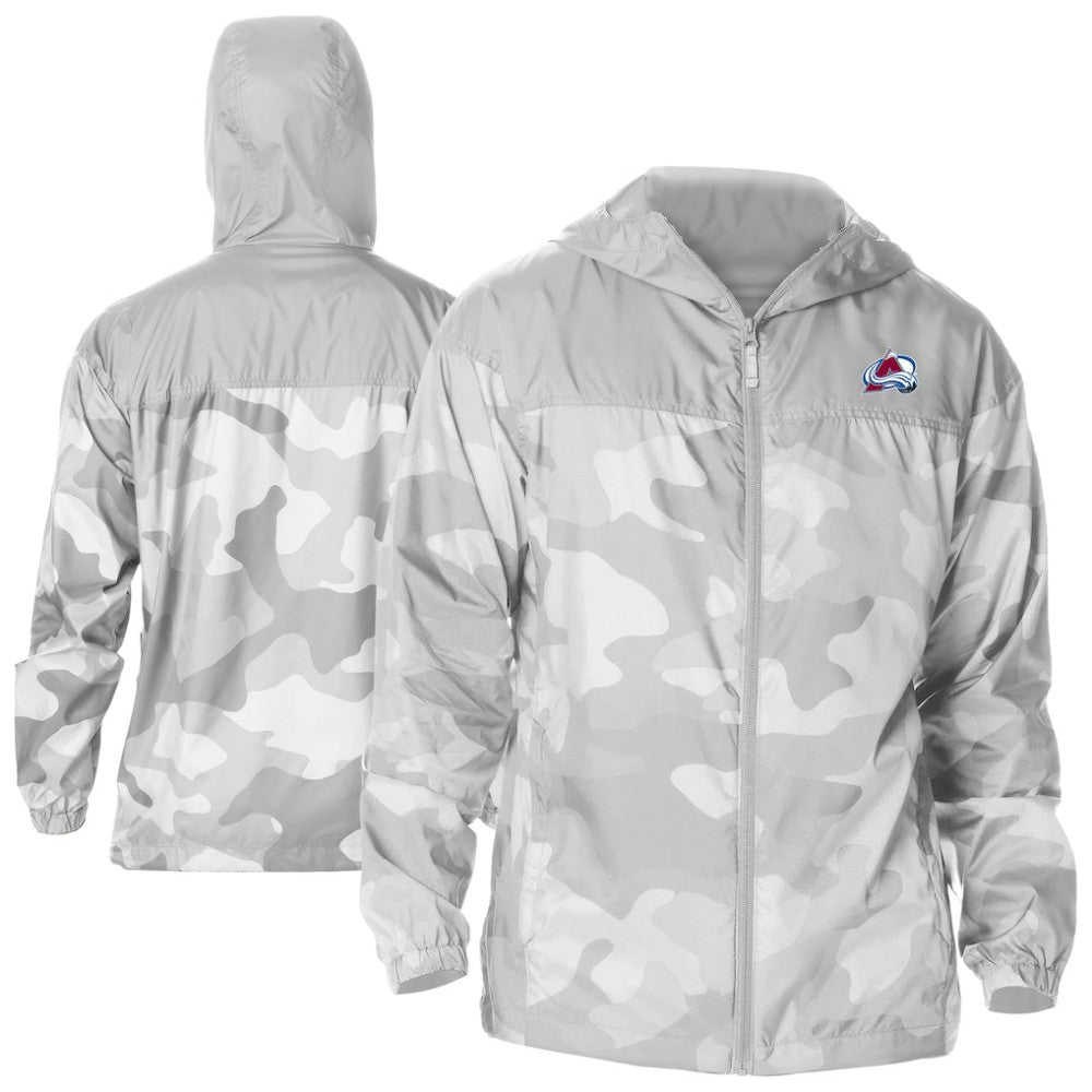 Colorado Avalanche Columbia Camo Flash Challenger Omni-Shade Full-Zip Hoodie Windbreaker Discount