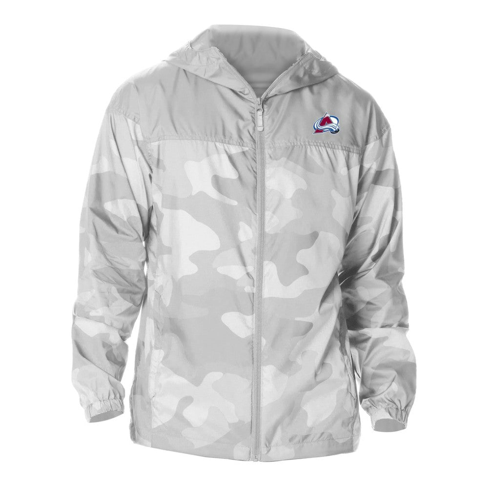 Colorado Avalanche Columbia Camo Flash Challenger Omni-Shade Full-Zip Hoodie Windbreaker Discount