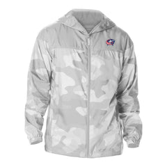 Columbus Blue Jackets Columbia Camo Flash Challenger Omni-Shade Full-Zip Hoodie Windbreaker Online
