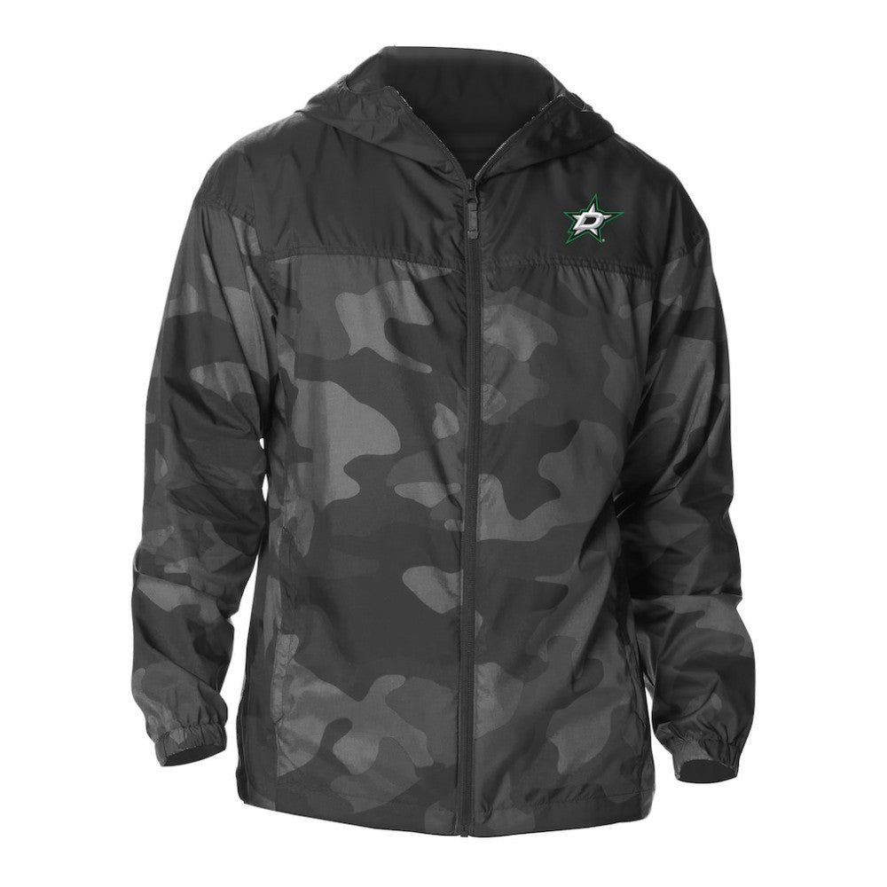 Dallas Stars Columbia Camo Flash Challenger Omni-Shade Full-Zip Hoodie Windbreaker Outlet