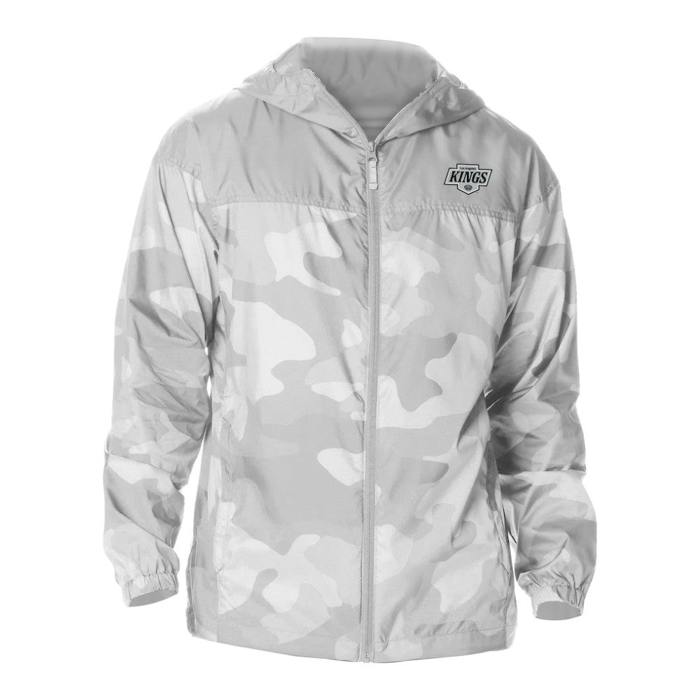 Los Angeles Kings Columbia Camo Flash Challenger Omni-Shade Full-Zip Hoodie Windbreaker Online
