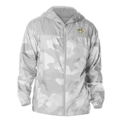 Nashville Predators Columbia Camo Flash Challenger Omni-Shade Full-Zip Hoodie Windbreaker On Sale