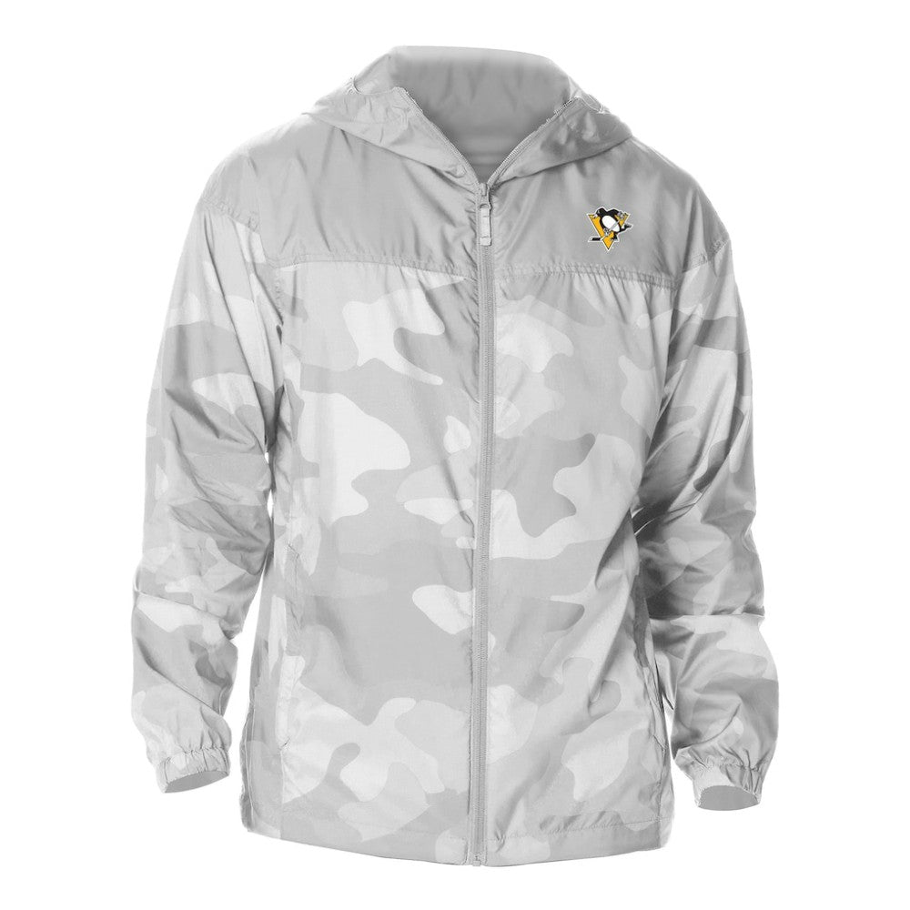 Pittsburgh Penguins Columbia Camo Flash Challenger Omni-Shade Full-Zip Hoodie Windbreaker Discount