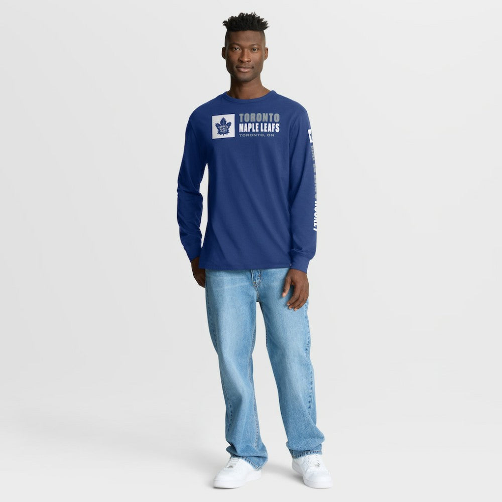 Toronto Maple Leafs Fanatics Goal Crease Legacy Long Sleeve T-Shirt For Sale