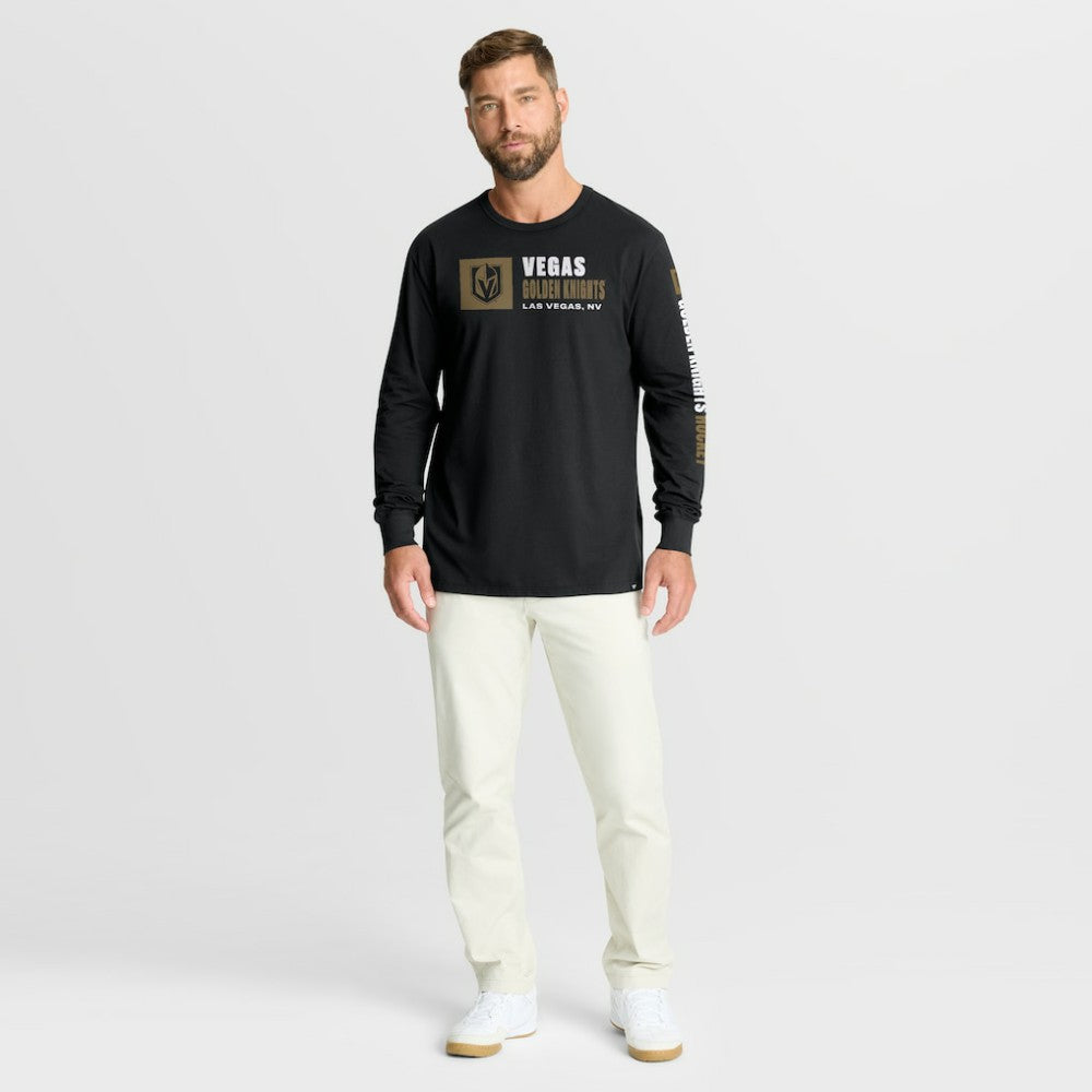 Vegas Golden Knights Fanatics Goal Crease Legacy Long Sleeve T-Shirt Outlet