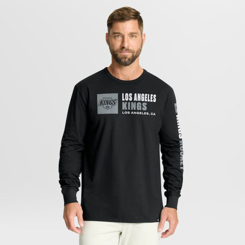 Los Angeles Kings Fanatics Goal Crease Legacy Long Sleeve T-Shirt Sale