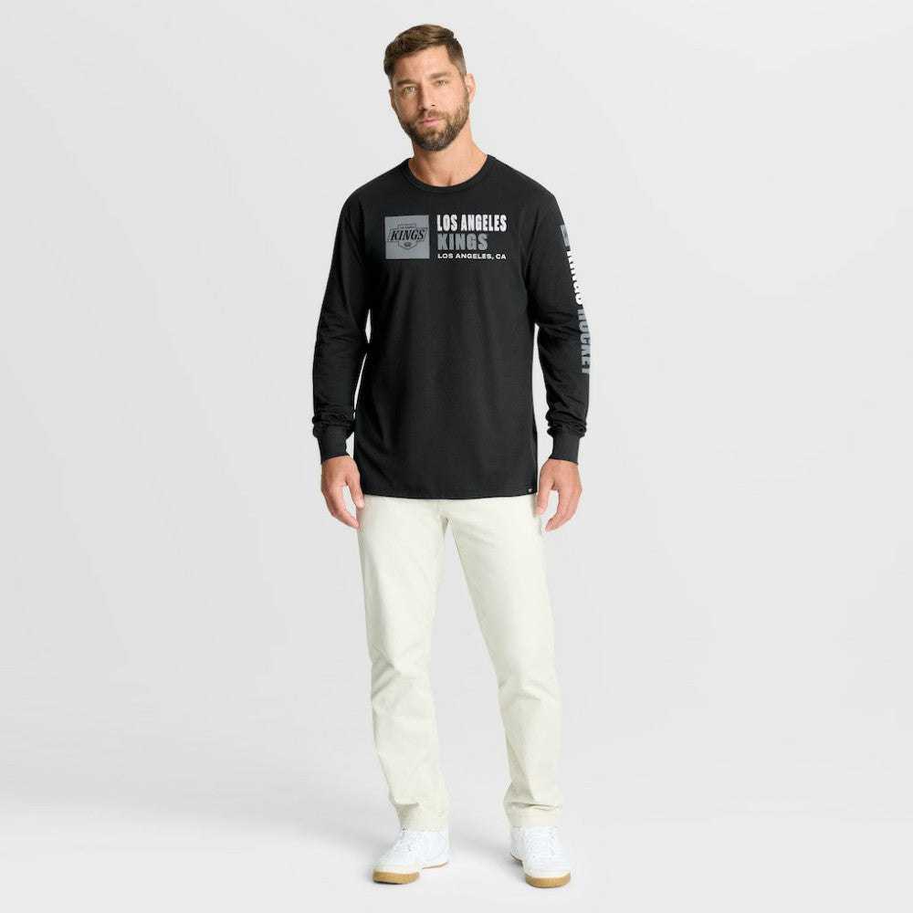 Los Angeles Kings Fanatics Goal Crease Legacy Long Sleeve T-Shirt Sale