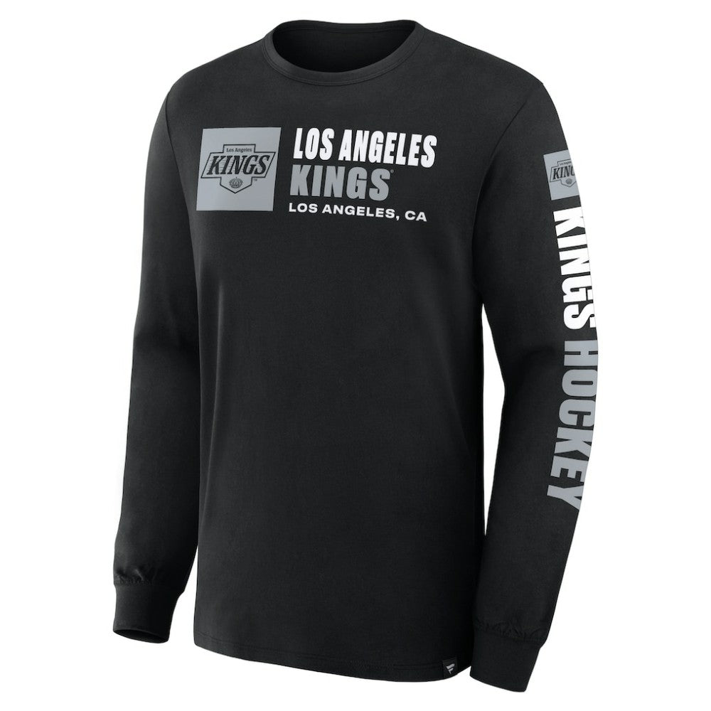 Los Angeles Kings Fanatics Goal Crease Legacy Long Sleeve T-Shirt Sale